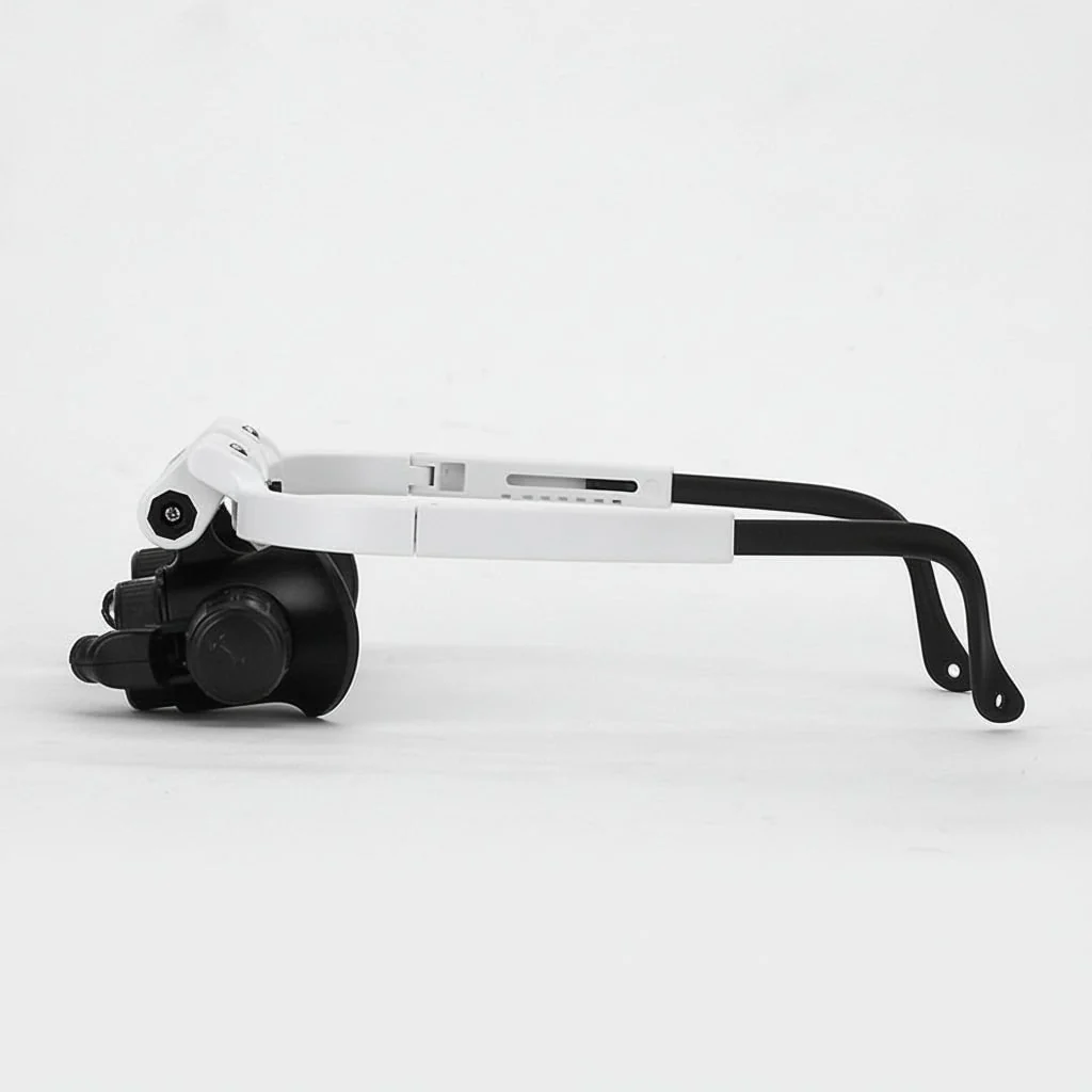 Magnifying Glass Headset LED Light Precision Work - Image 5